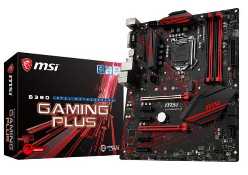 Msi b360 gaming plus совместимость процессоров